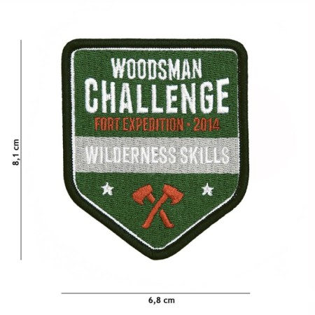 Нашивка Fosco Textile "Woodsman Challenge"