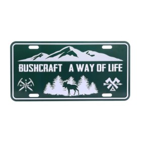 Номерной знак Fosco Bushcraft – это образ жизни
