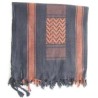 Shemagh (шарф), черный / коричневый