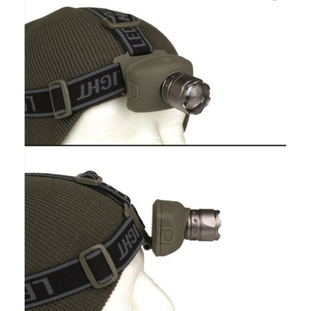 Налобный фонарь Mil-tec LED Cree Zoom