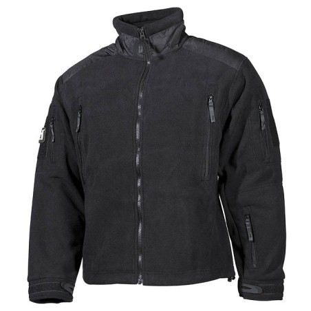 Fleece Jacket "Heavy-Strike", black