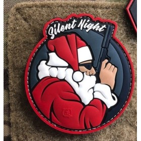 Нашивка ПВХ на липучке "Silent Night Operator"