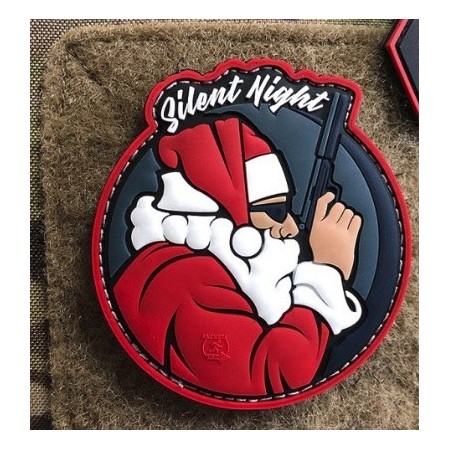 Нашивка ПВХ на липучке "Silent Night Operator"