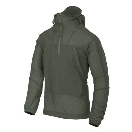 Ветровка Helikon WINDRUNNER® - WindPack® Nylon - Альфа-зеленый