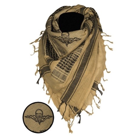 Shemagh (Scarf) "Paratrooper", coyote/black