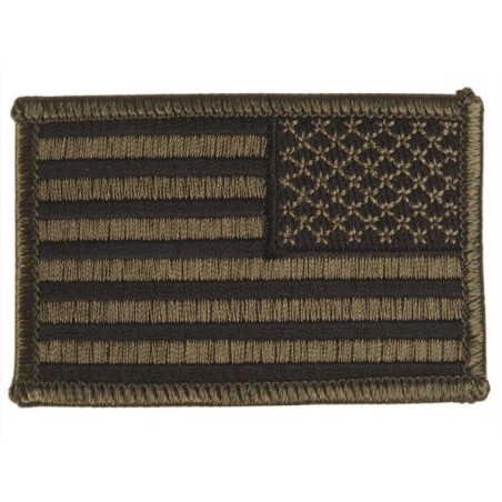 Textile velcro patch OD, "United States", right