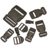 9-pieces Buckle set, olive green