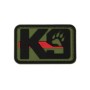 Знак на липучке "K9 Paw" 3D