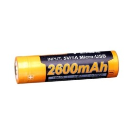 Литий-ионный аккумулятор Fenix ARB-L18-2600U с зарядным портом