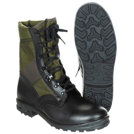 Baltes Bundeswehr Тропические ботинки, черный / оливково-зеленый