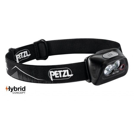 Petzl Actik® Hybrid headlamp, black