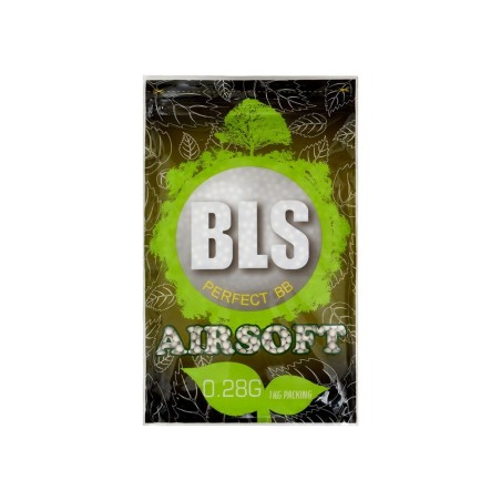 BLS Perfect BIO airsoft pellets (BB-s) 0,28g, 1kg