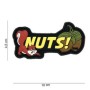 Нашивка ПВХ на липучке "Nuts"