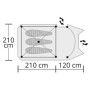  Трехместная палатка Origin Outdoors Hyggelig 2