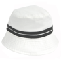 AB Bucket Hat, white/black