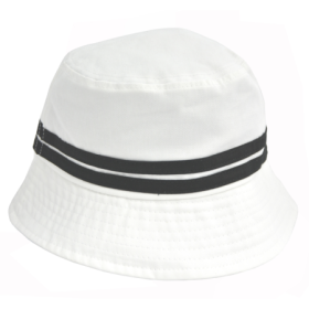 AB Bucket Hat, белый/черный