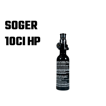 Воздушный бак Soger 10ci 3000psi с регулятором HP