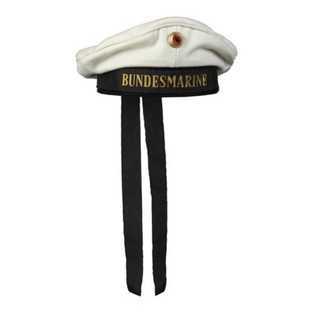 ВМФ шляпа, бундесмарин с эмблемой, белая