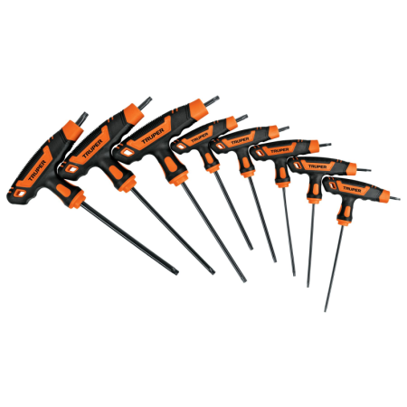 Набор ключей Truper TORX с Т-образной рукояткой