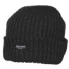 Зима шапка, "Аляска", черный, Thinsulate, темно-серый