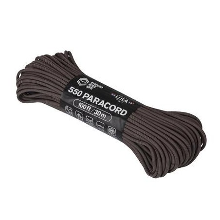 Atwood Rope MFG™ Paracord 550, 30m, pruun