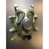 Romanian Gas mask with bag and filter, green