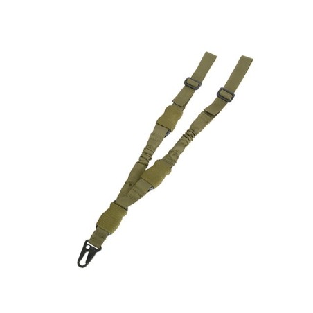 Tactical double shoulder sling for rifle, od green