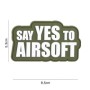 Velcro PVC embleem