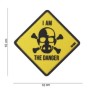 Нашивка ПВХ на липучке "I am the danger"