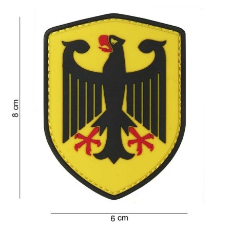 Нашивка ПВХ на липучке "German eagle"