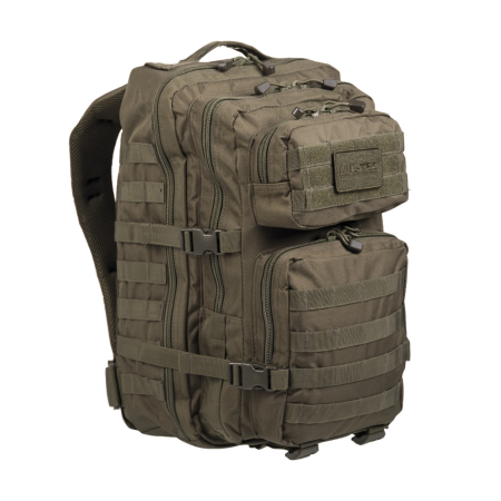 Mil-tec U.S. Seljakott Assault 36L oliivroheline