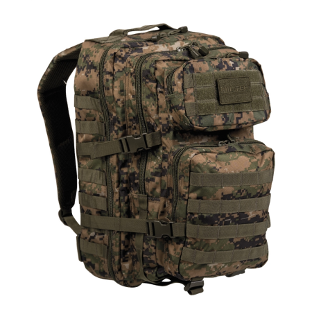Mil-tec U.S. Seljakott Assault 36L digitl woodland