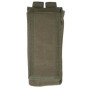 Tactical single-width AK-47 magazine pouch olive green