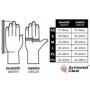  Armored Claw Direct Safe™ torkekindlad kindad suuruste tabel