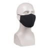 Mil-tec черная маска для лица широкая форма, черная