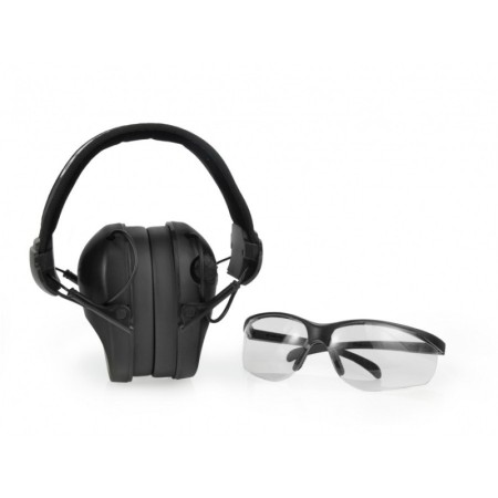 RealHunter ACTiVE Pro Set - Complete Package View with Headphones, Glasses, and Cable