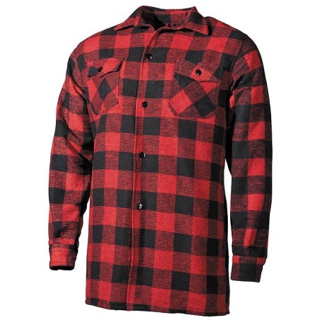 Shirt, lumberjack, red//black,
