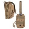 Mil-tec padded belt pouch, coyote