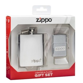  Зажигалка и фляжка Zippo Fuel — идея для подарка