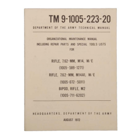 Техническое руководство армии США M14 08/1972