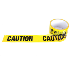 Желтая оградительная лента «Caution»