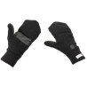 MFH Knitted Thinsulate gloves/mittens, black