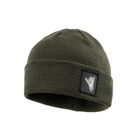 Direct Action Shaka Merino villaga "Beanie" roheline