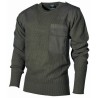 BW Pullover, OD green, acrylic