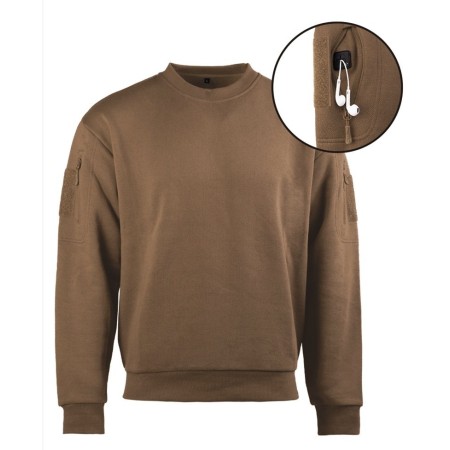 Mil-tec Taktikaline pusa (round neck) dark coyote