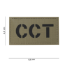 Нашивка ПВХ на липучке "CCT"