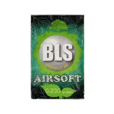 BLS Perfect BIO airsoft pellets (BB-s) 0,23g, 1kg