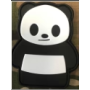 Нашивка ПВХ на липучке "Panda"