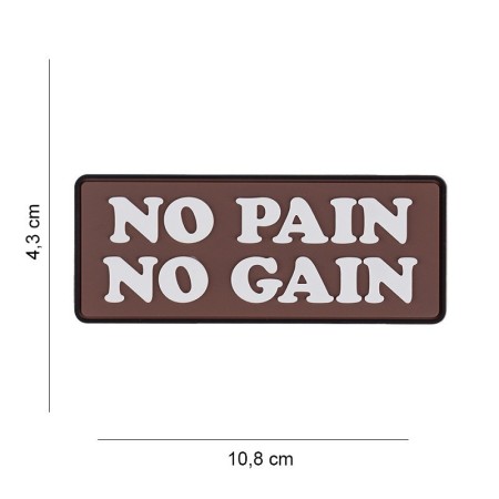 101 INC Нашивка на липучке из ПВХ