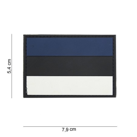 Velcro PVC embleem, "Eesti lipp"